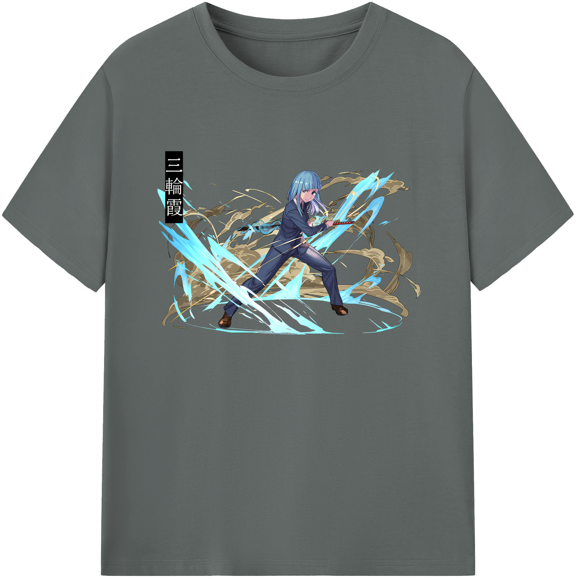 （画像用） 呪術廻戦 Jujutsu Kaisen 綿100％ メンズ半袖Tシャツ｜肌触りやわらか＆通気性